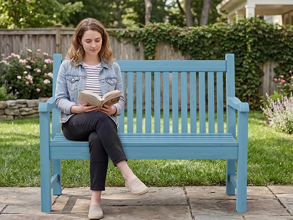 Poly Lumber Outdoor Garden Bench