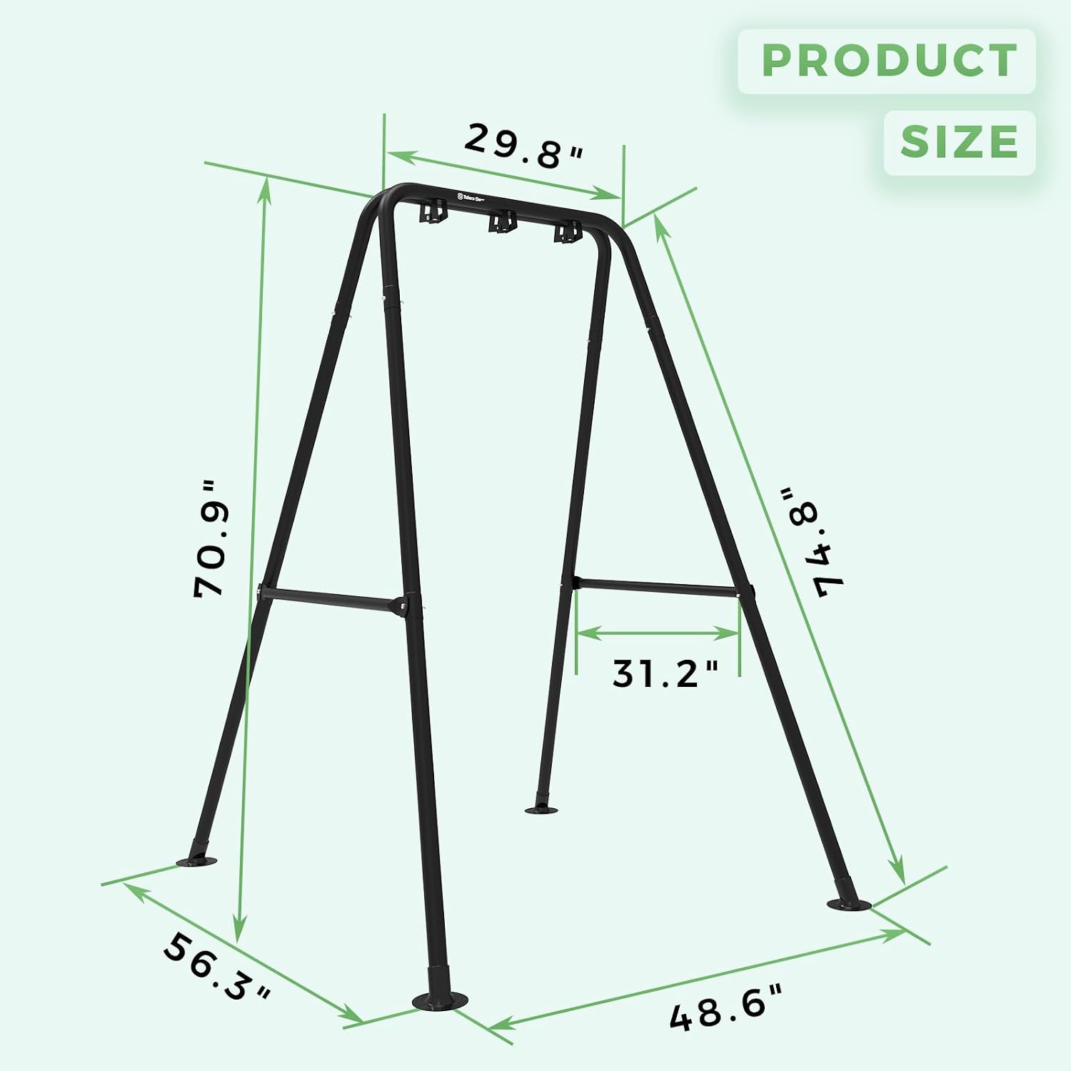 Steel A-Frame Hammock Chair Stand