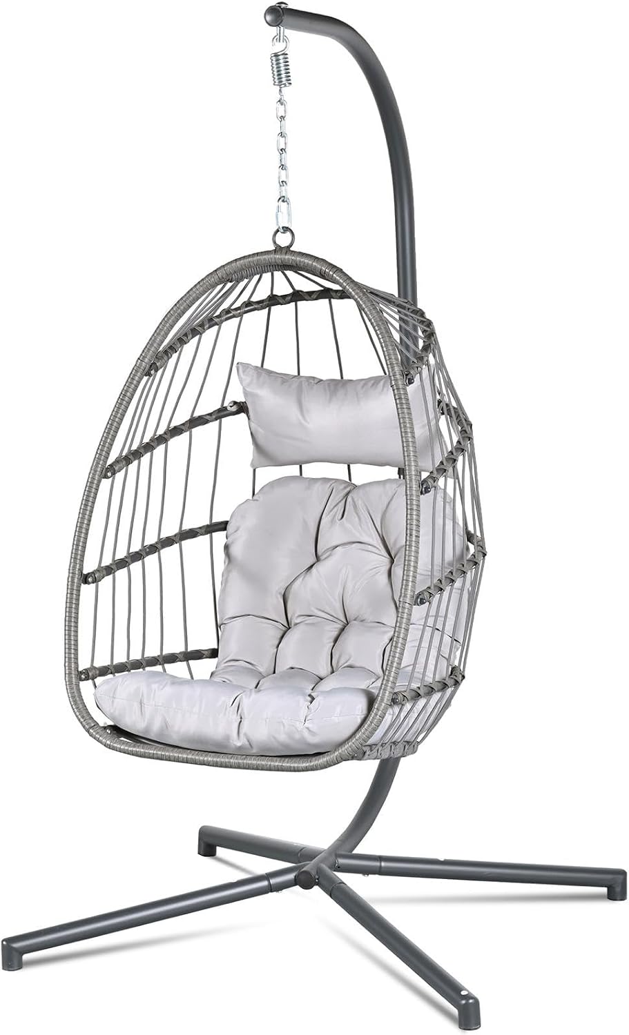Hanging Egg Swing Chair with Stand