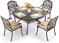 Cast Aluminum Outdoor Dining Set