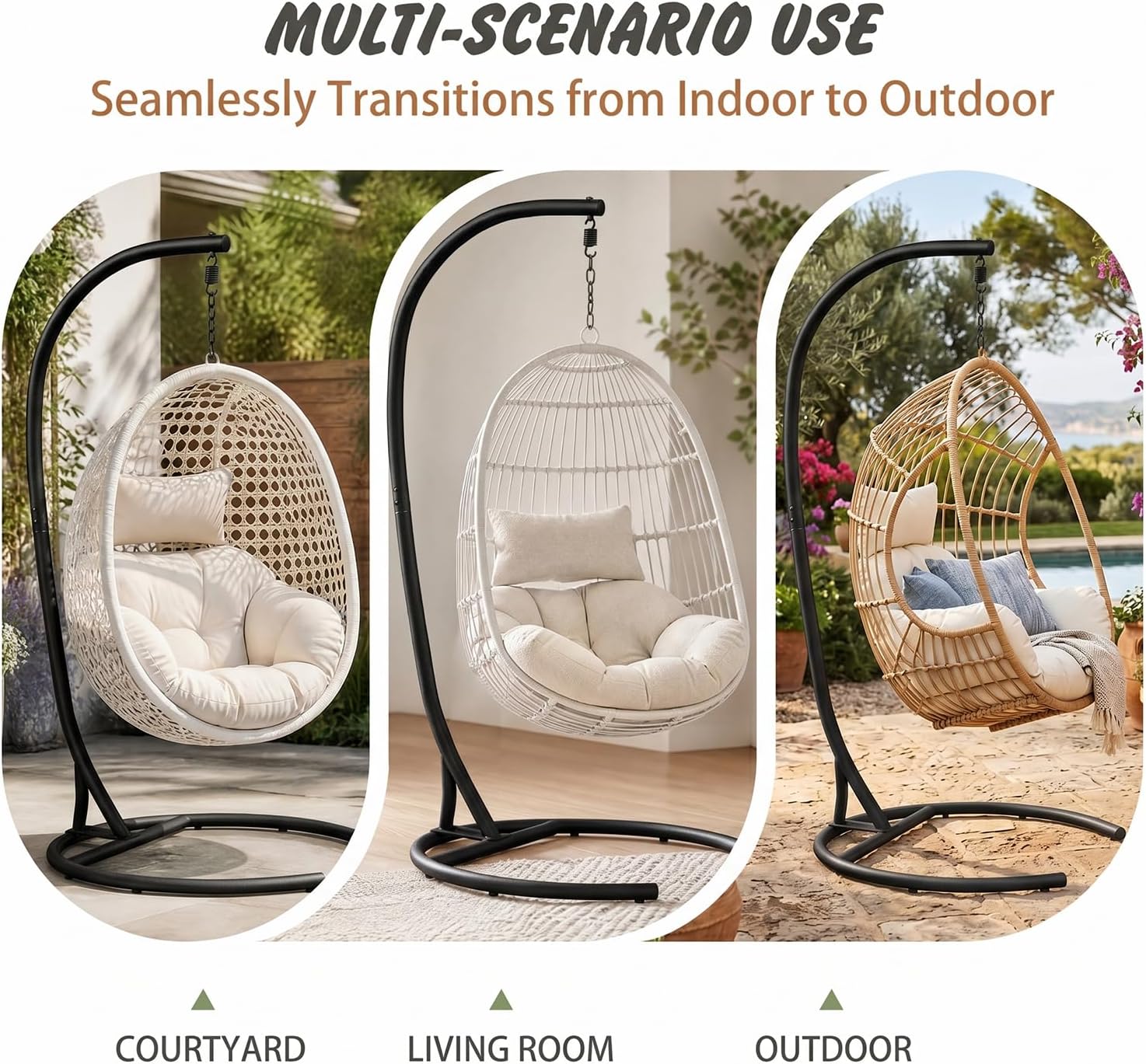 Swivel Hammock Chair Metal Stand