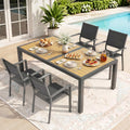 4-Piece Aluminum Patio Dining Set