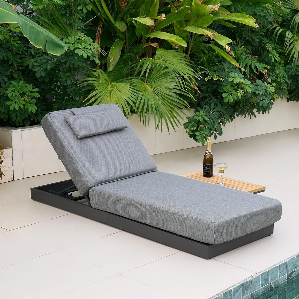 Adjustable Outdoor Patio Lounge Chair